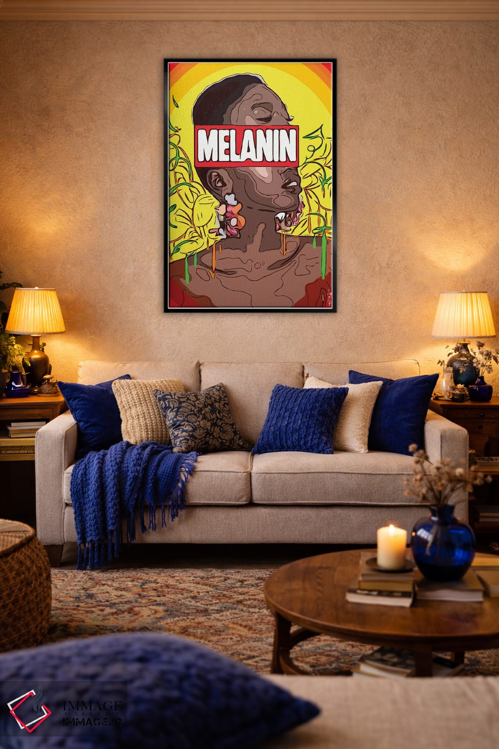 تابلو دکوراتیو "ملانین" اثر آرم آف کاسو - D6B