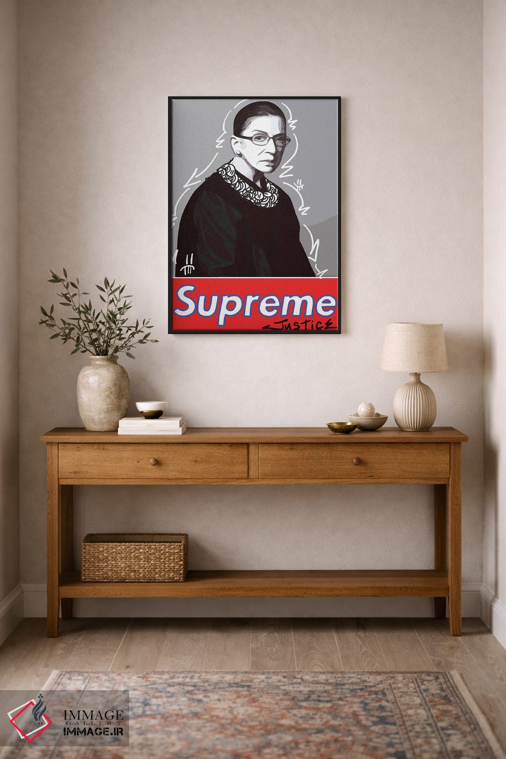 تابلو دکوراتیو "عدالت برتر" اثر آرم آف کاسو - D1B