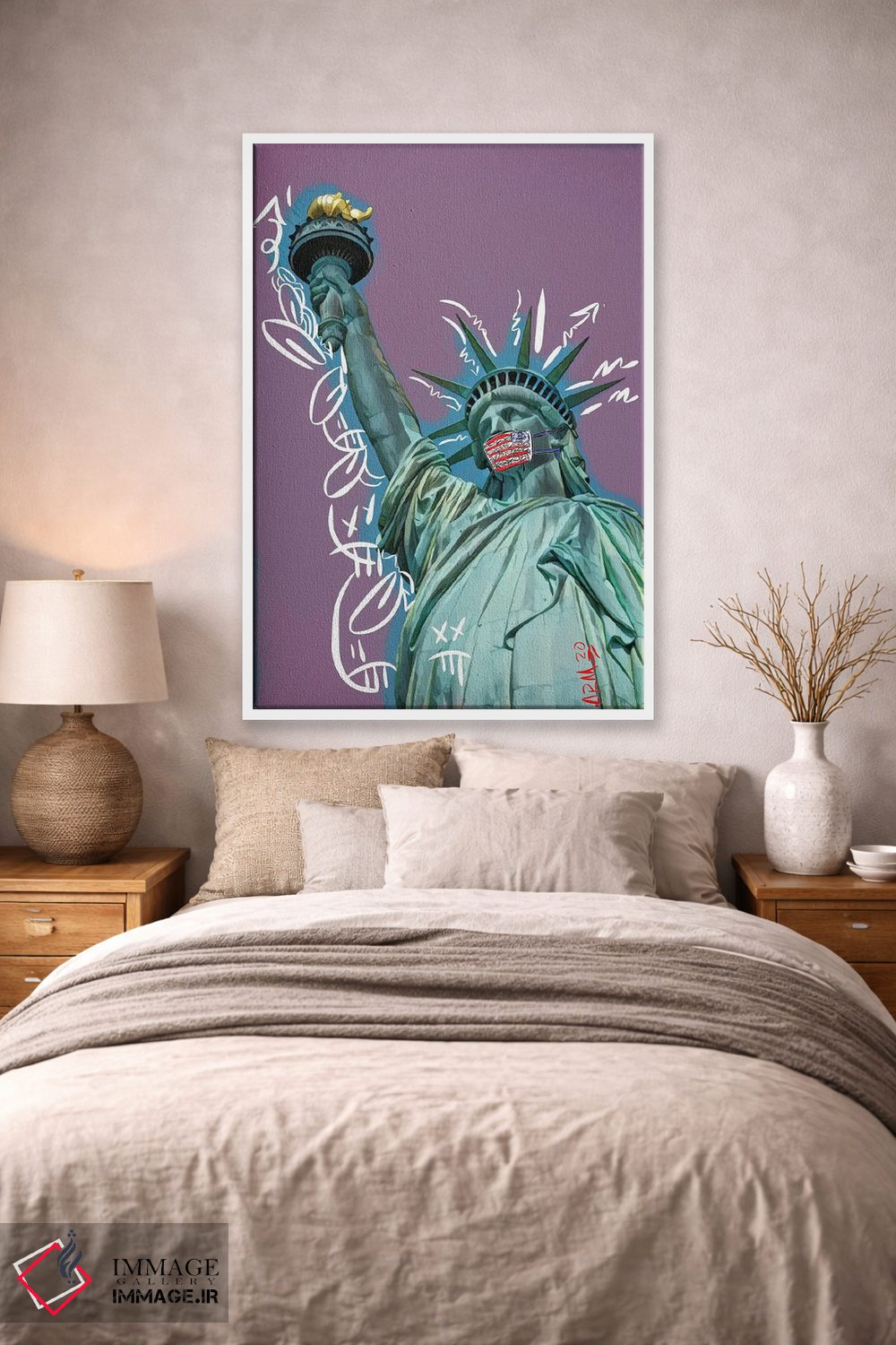 تابلو دکوراتیو "مواظب خودت باش!" اثر آرم آف کاسو - D1W