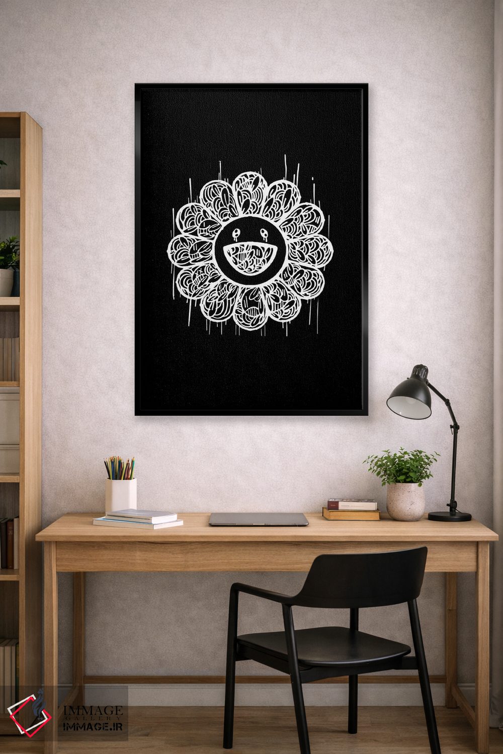 تابلو دکوراتیو "قدرت گل" اثر آرم آف کاسو - D2B