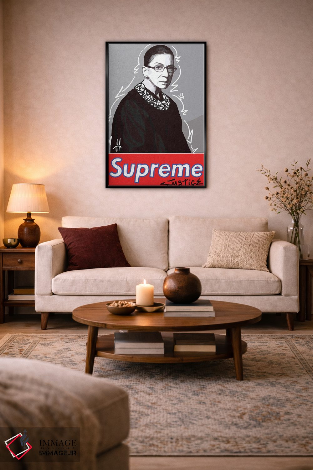 تابلو دکوراتیو "عدالت برتر" اثر آرم آف کاسو - D4B