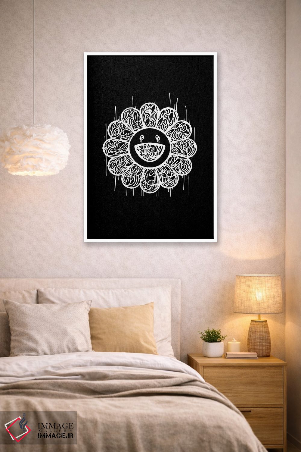 تابلو دکوراتیو "قدرت گل" اثر آرم آف کاسو - D1W