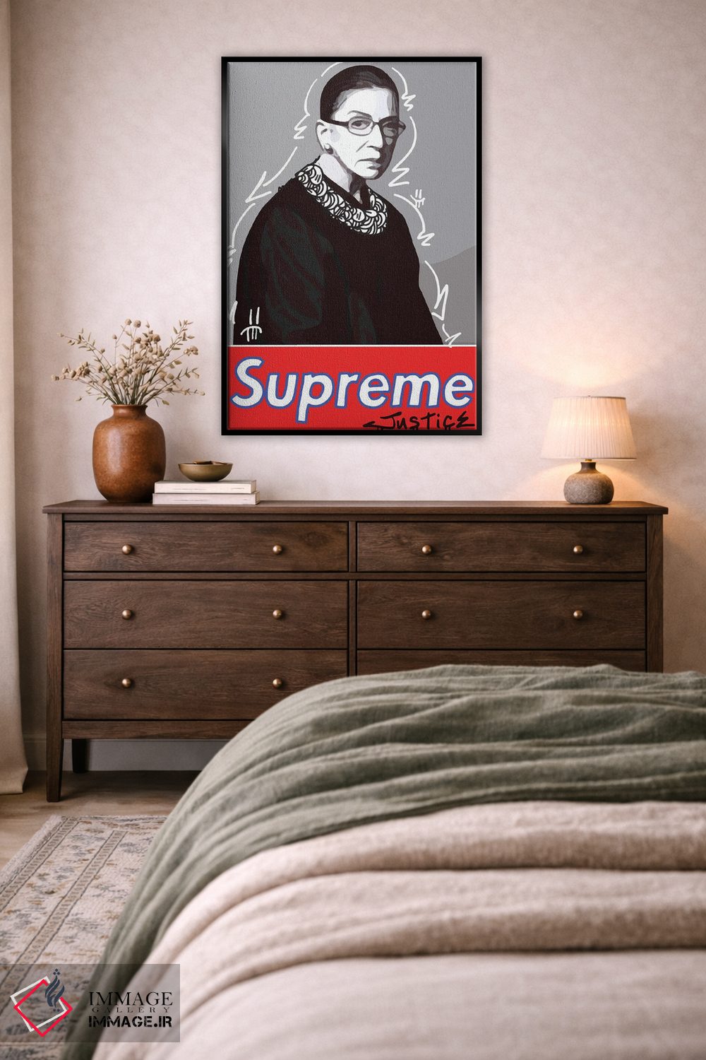 تابلو دکوراتیو "عدالت برتر" اثر آرم آف کاسو - D5B