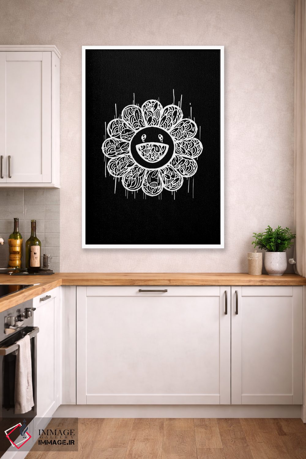 تابلو دکوراتیو "قدرت گل" اثر آرم آف کاسو - D4W