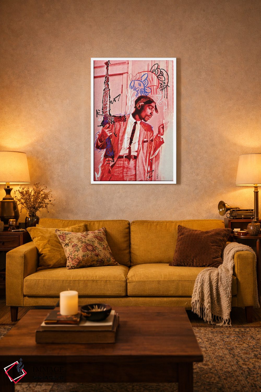 تابلو دکوراتیو "توپاک ۱" اثر آرم آف کاسو - D1W