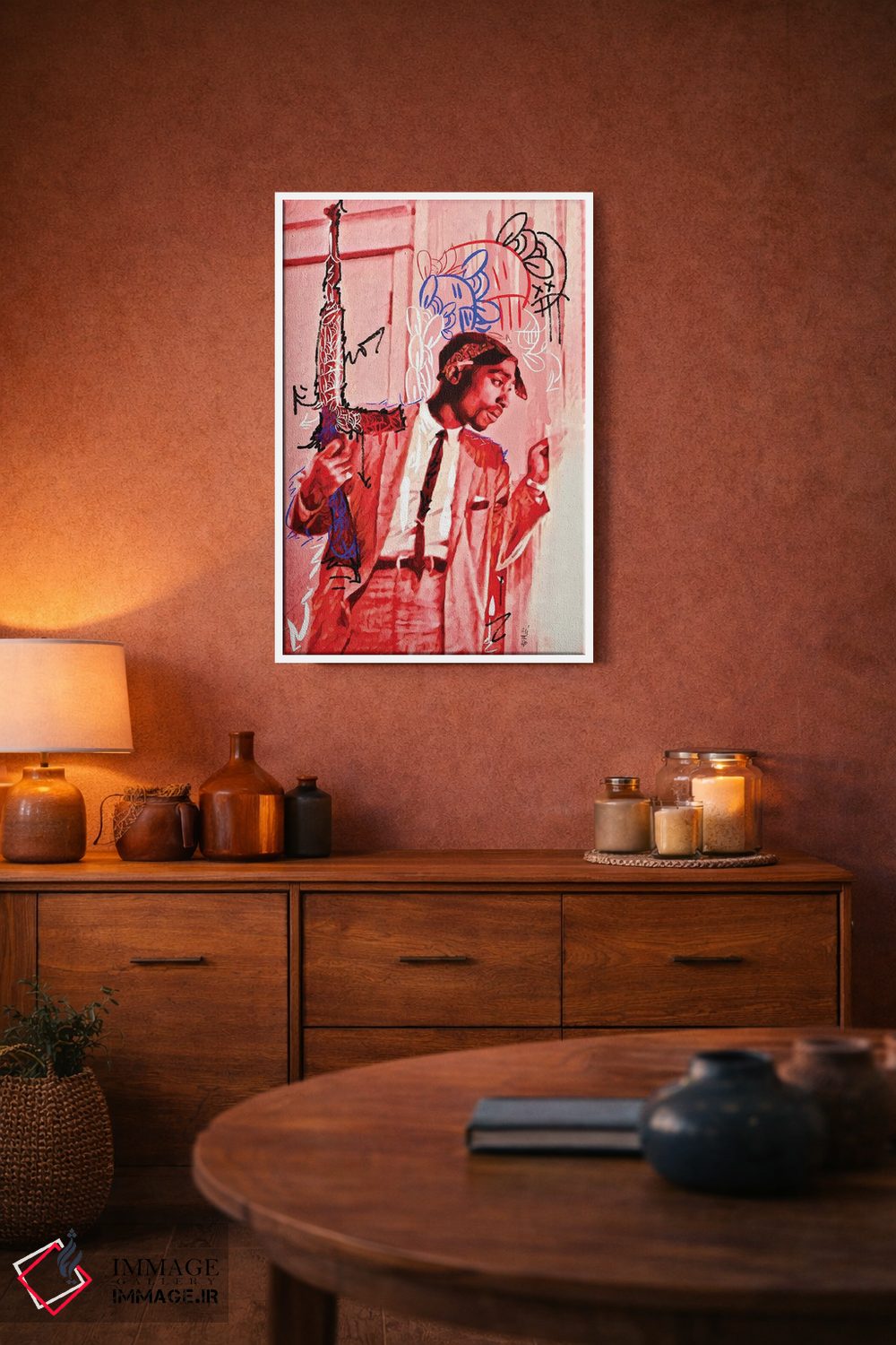 تابلو دکوراتیو "توپاک ۱" اثر آرم آف کاسو - D2W