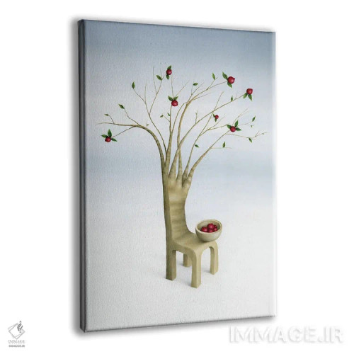 تابلو دکوراتیو "هنوز آنجاست" اثر مارلن ژانس - نمای پرسپکتیو محصول