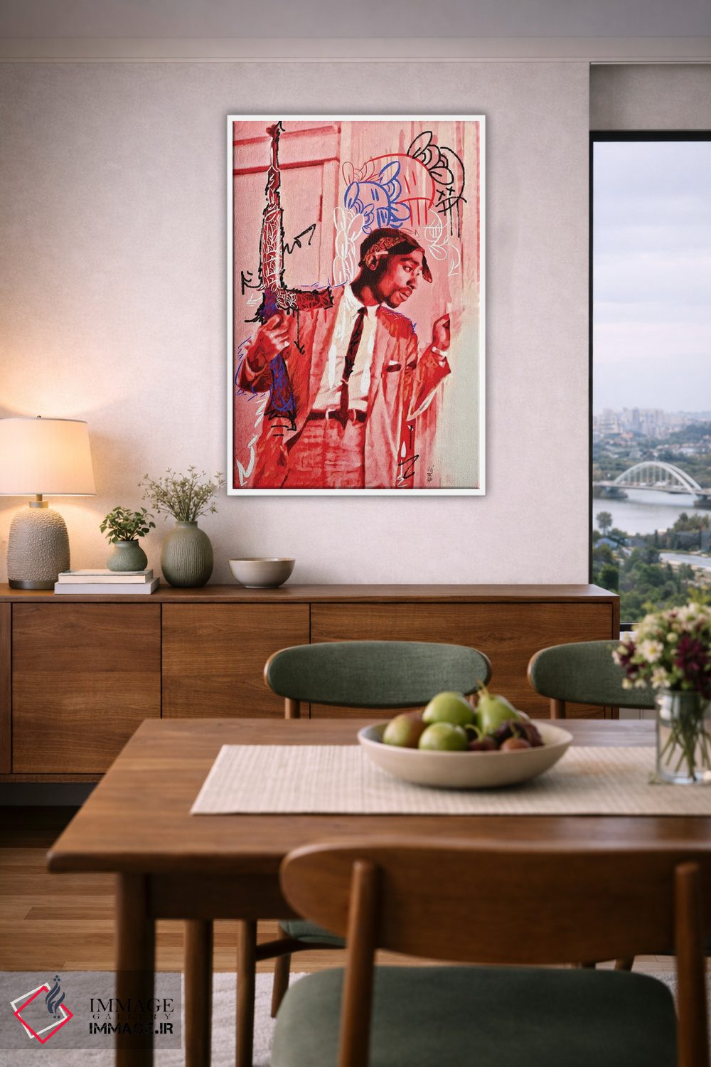 تابلو دکوراتیو "توپاک ۱" اثر آرم آف کاسو - D6W