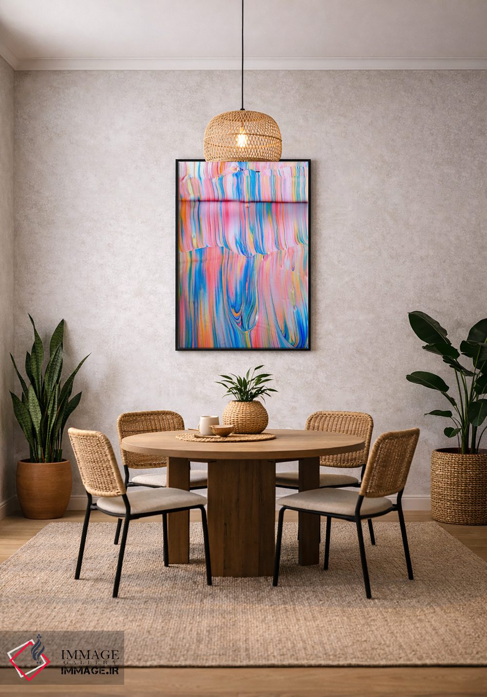 تابلو انتزاعی "بدون عنوان ۱" اثر مارک لاوجوی - D5B