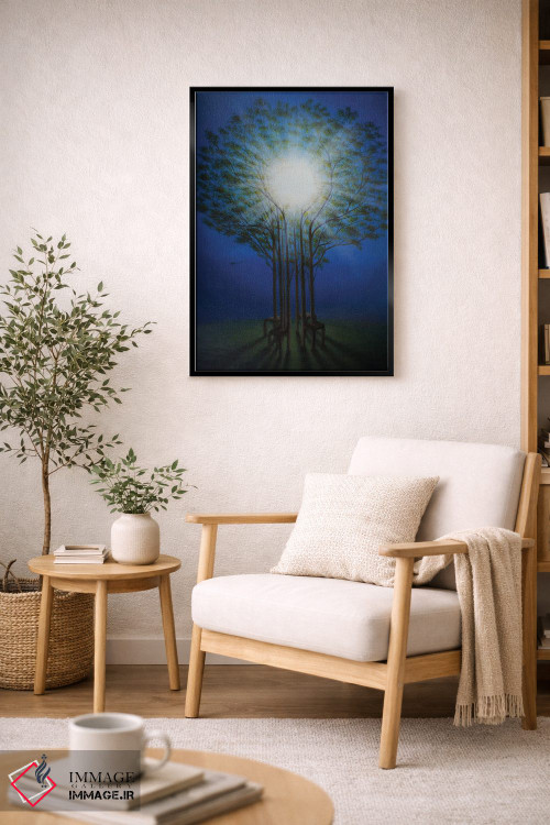 تابلو دکوراتیو "خورشید یکسان برای همه" اثر مارلن ژانس - D2B