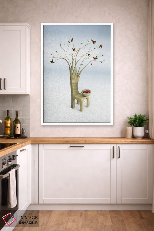 تابلو دکوراتیو "هنوز آنجاست" اثر مارلن ژانس - D3W