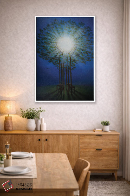 تابلو دکوراتیو "خورشید یکسان برای همه" اثر مارلن ژانس - D4W