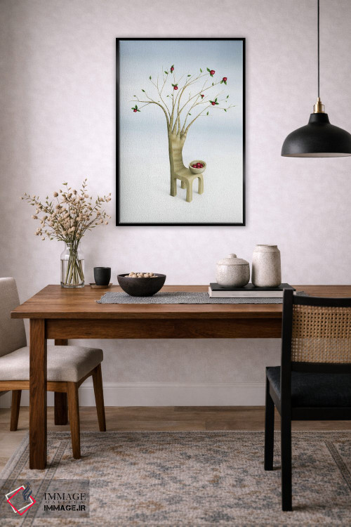 تابلو دکوراتیو "هنوز آنجاست" اثر مارلن ژانس - D4B