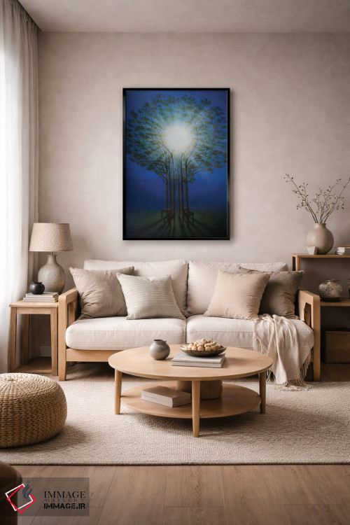 تابلو دکوراتیو "خورشید یکسان برای همه" اثر مارلن ژانس - D6B