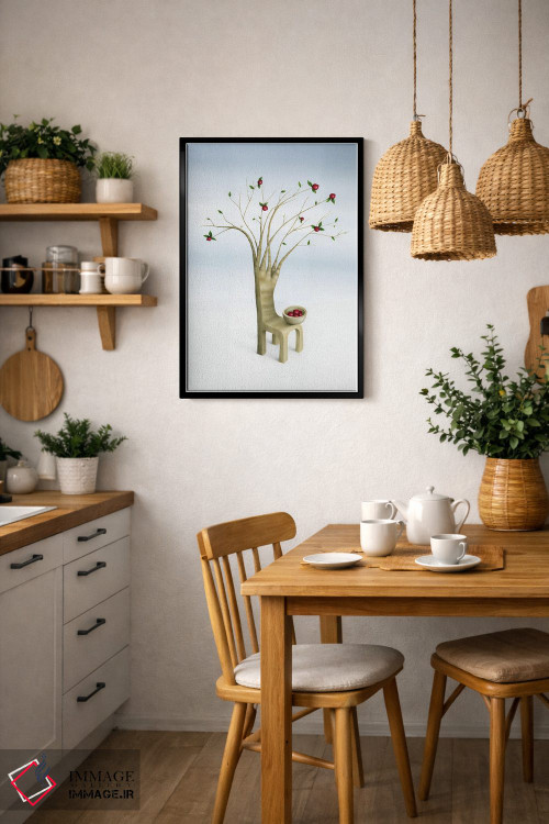 تابلو دکوراتیو "هنوز آنجاست" اثر مارلن ژانس - D5B