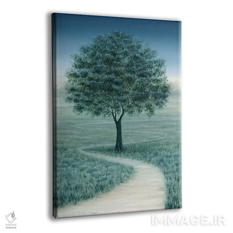 تابلو دکوراتیو "در مسیر درست" اثر مارلن ژانس - نمای پرسپکتیو محصول