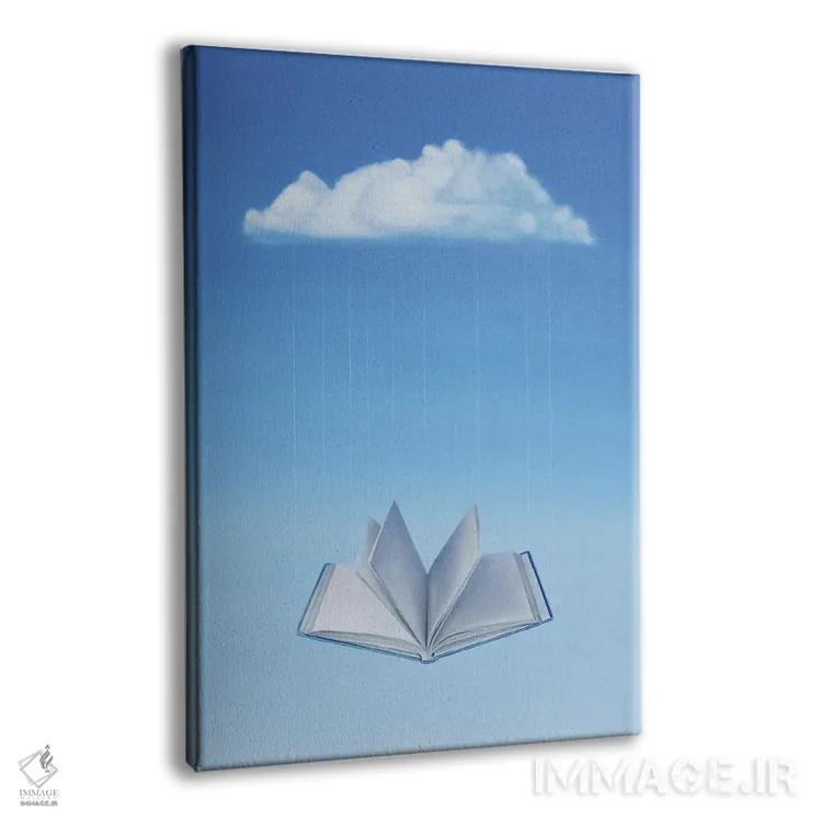 تابلو دکوراتیو "معنای جدید" اثر مارلن ژانس - نمای پرسپکتیو محصول