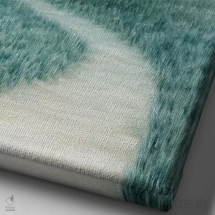 تابلو دکوراتیو "در مسیر درست" اثر مارلن ژانس - نمای نزدیک بافت بوم