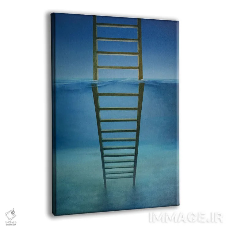 تابلو دکوراتیو "دیدگاه درست" اثر مارلن ژانس - نمای پرسپکتیو محصول