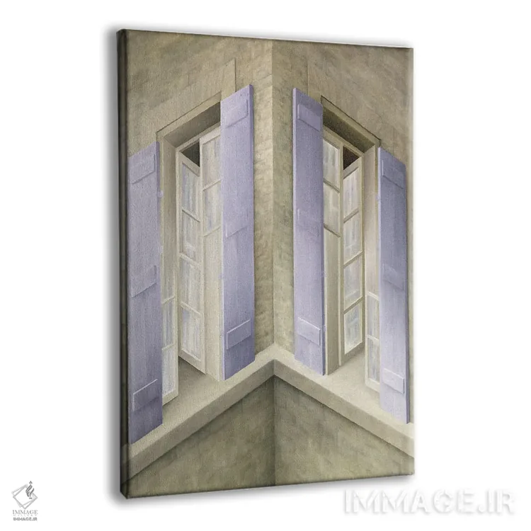 تابلو دکوراتیو "بگذار باد از میان بوزد" اثر مارلن ژانس - نمای پرسپکتیو محصول