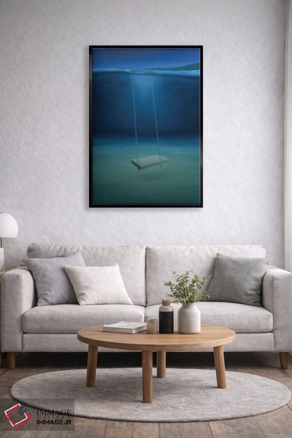 تابلو دکوراتیو "تاب" اثر مارلن ژانس - D4B