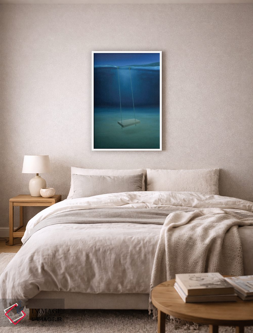 تابلو دکوراتیو "تاب" اثر مارلن ژانس - D5W