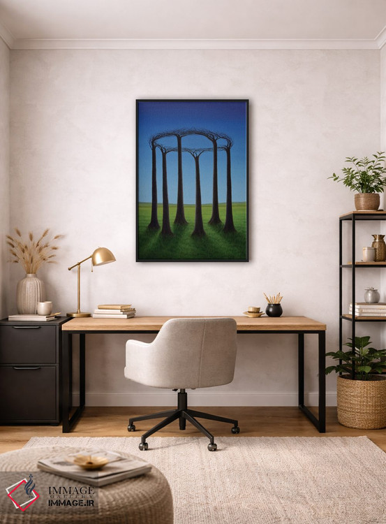 تابلو دکوراتیو "نظم نوین" اثر مارلن ژانس - D5B