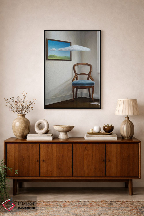 تابلو دکوراتیو "ابر واقعی من" اثر مارلن ژانس - D1B