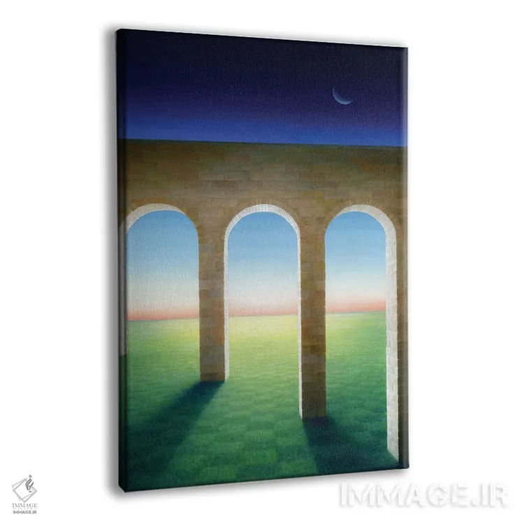 تابلو دکوراتیو "سلسله زندگی" اثر مارلن ژانس - نمای پرسپکتیو محصول