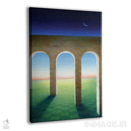 تابلو دکوراتیو "سلسله زندگی" اثر مارلن ژانس - نمای پرسپکتیو محصول