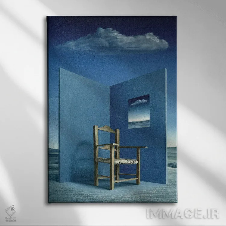 تابلو دکوراتیو "دعوتی " اثر مارلن ژانس - نمای روبهرو روی دیوار