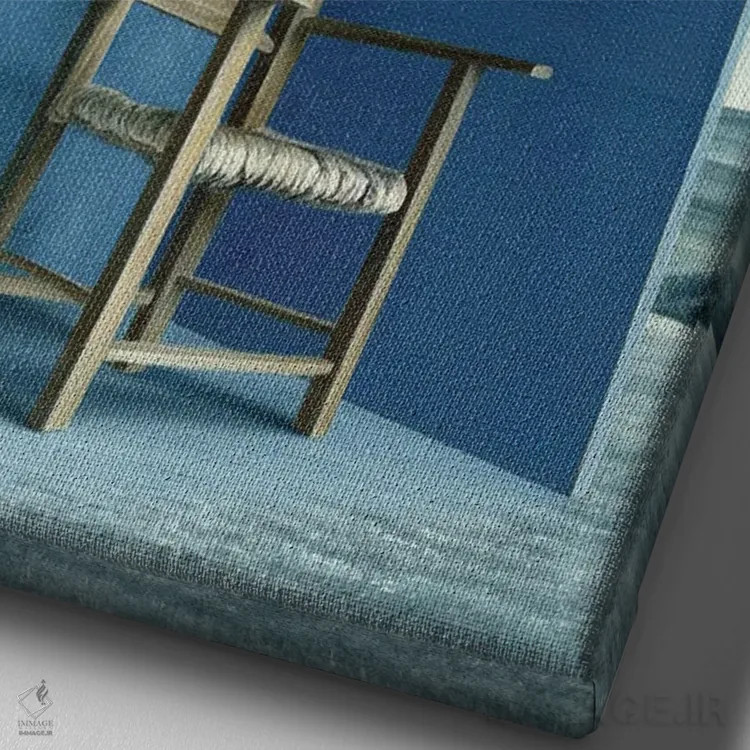 تابلو دکوراتیو "دعوتی " اثر مارلن ژانس - نمای نزدیک بافت بوم