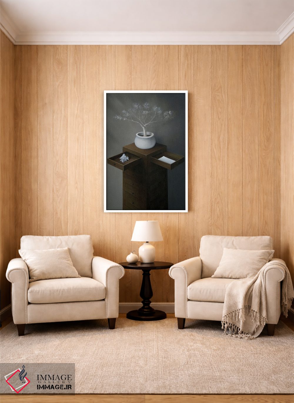 تابلو دکوراتیو "رشد" اثر مارلن ژانس - D3W