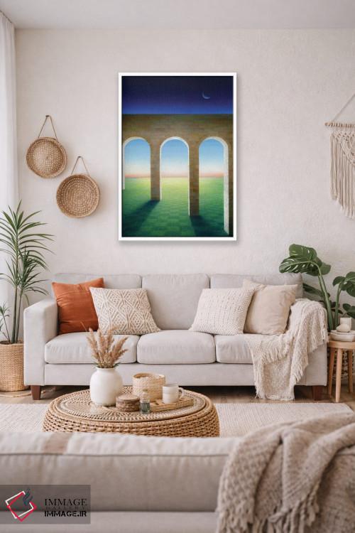 تابلو دکوراتیو "سلسله زندگی" اثر مارلن ژانس - D1W