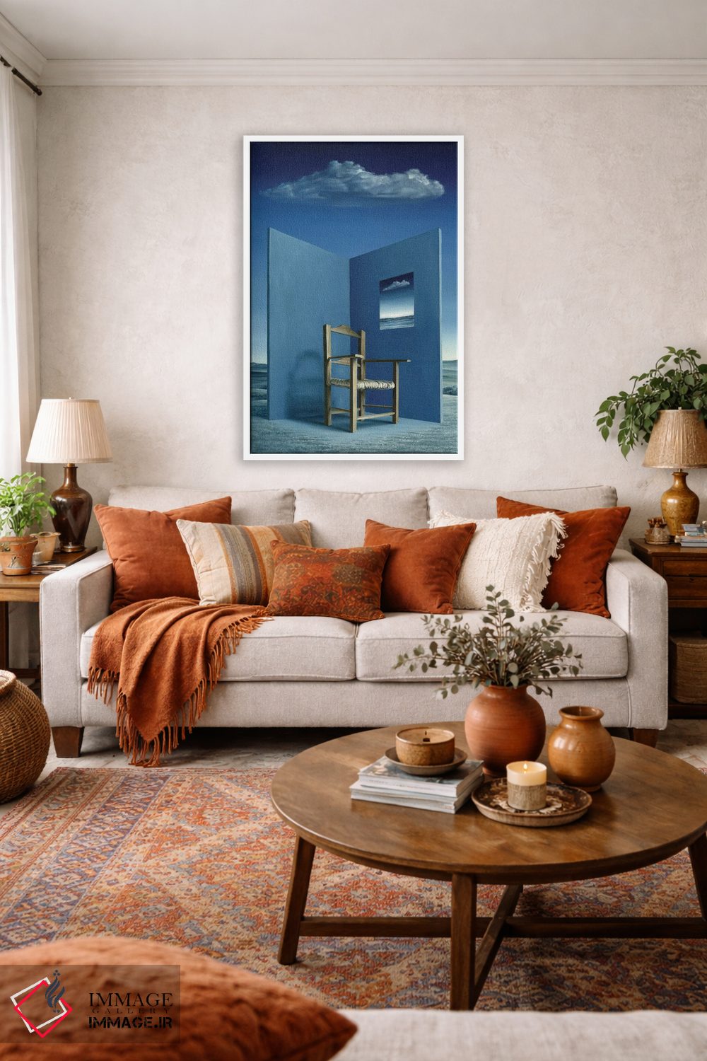 تابلو دکوراتیو "دعوتی " اثر مارلن ژانس - D3W