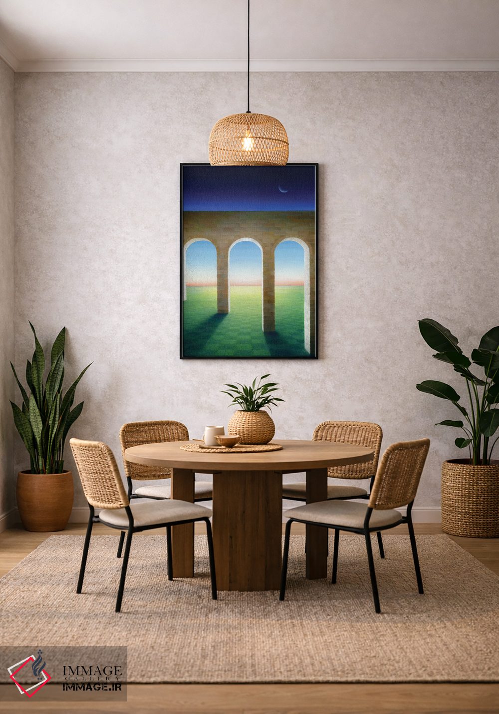 تابلو دکوراتیو "سلسله زندگی" اثر مارلن ژانس - D2B