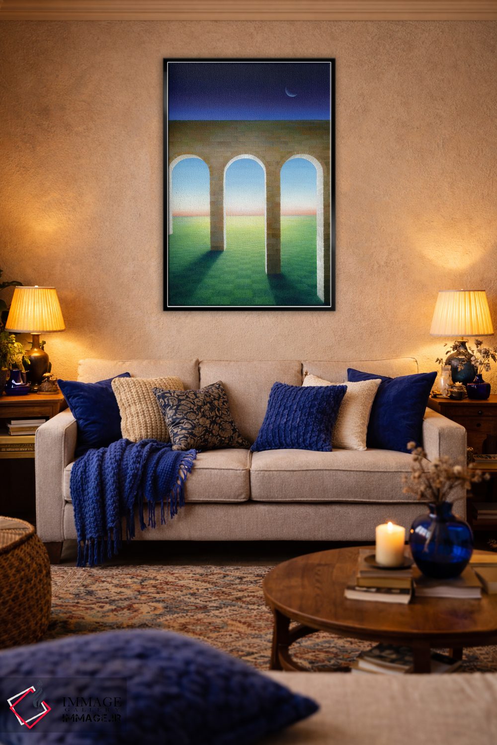 تابلو دکوراتیو "سلسله زندگی" اثر مارلن ژانس - D3B