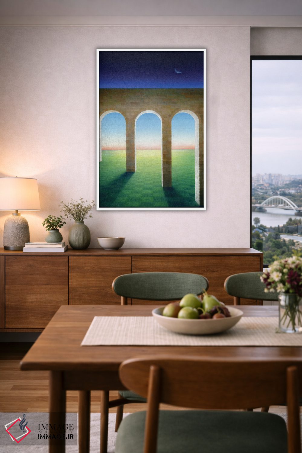 تابلو دکوراتیو "سلسله زندگی" اثر مارلن ژانس - D5W