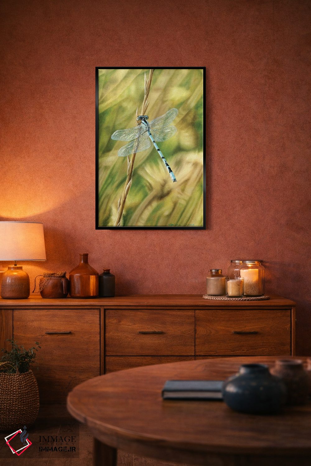 تابلو دکوراتیو "اجازه بده بال هایت را قرض بگیرم " اثر مارلن ژانس - D4B