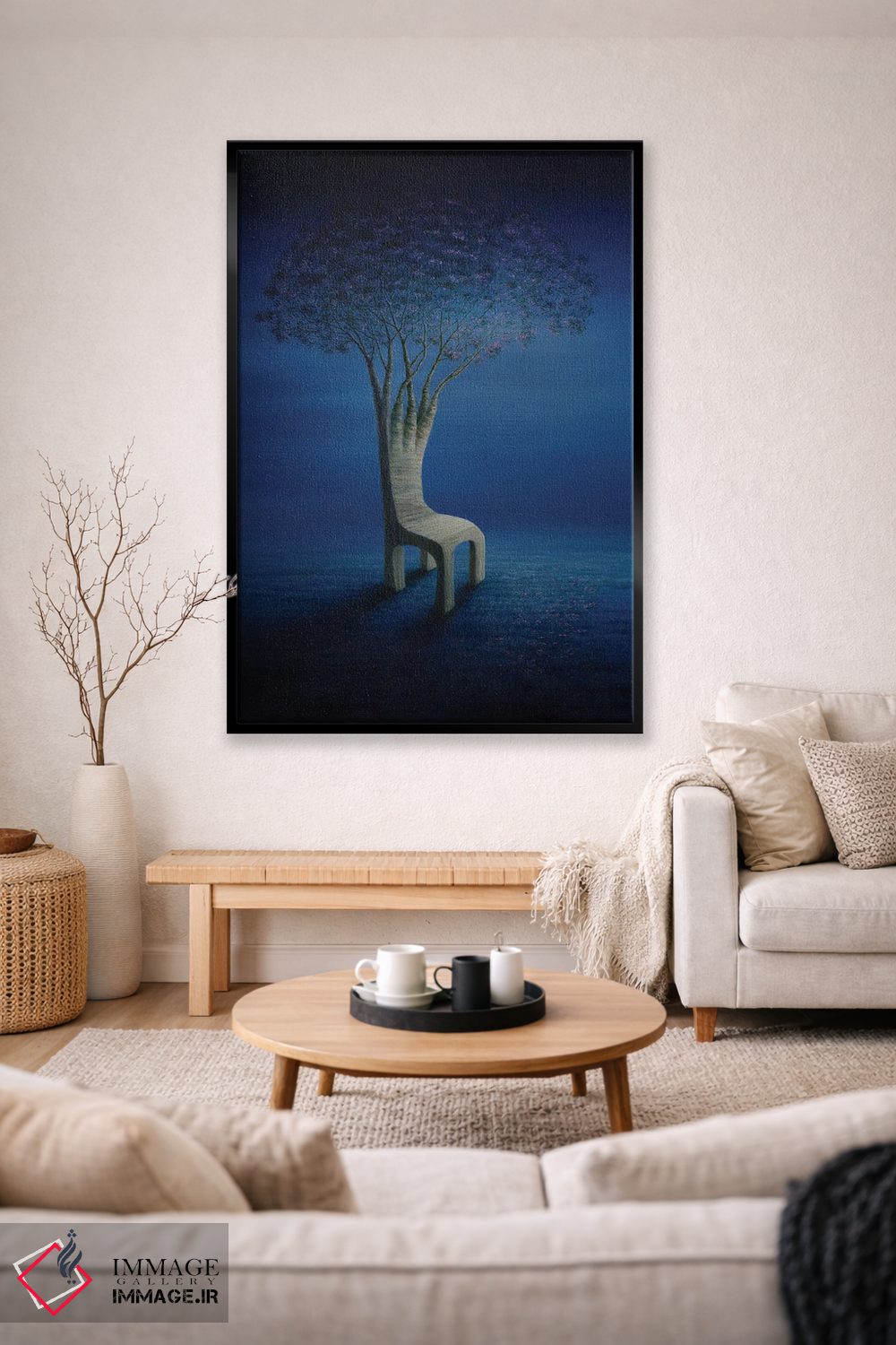 تابلو دکوراتیو "سلسله خوشبختی" اثر مارلن ژانس - D2B