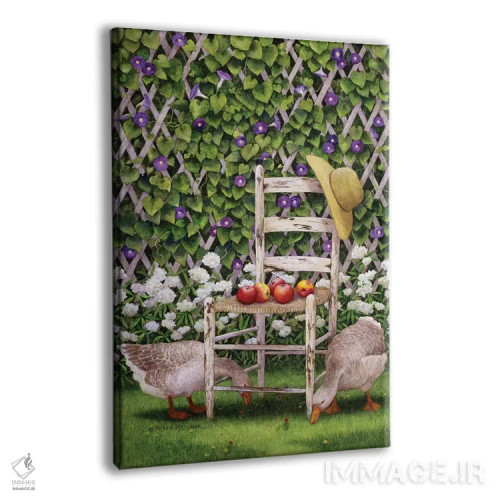 تابلو دکوراتیو "گشت صبحگاهی ۲" اثر مارسیا مچم - نمای پرسپکتیو محصول