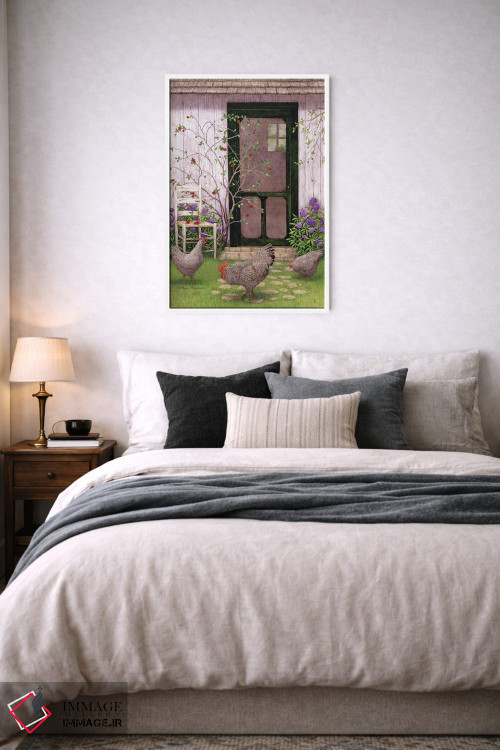 تابلو مدرن "گشت صبحگاهی ۱" اثر مارسیا مچم - D4W