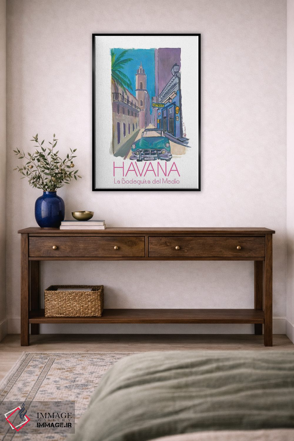 تابلو دکوراتیو هاوانا کوبا - پوستر اثر مارکوس و مارتینا بلیشنر - D5B