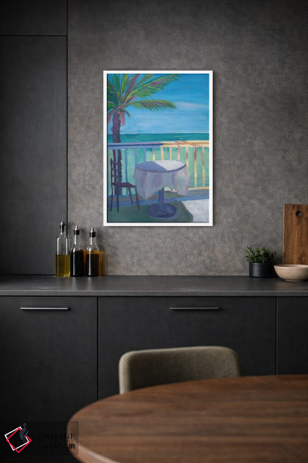 تابلو دکوراتیو پوستر رترو رویای کارائیب اثر مارکوس و مارتینا بلیشنر - D1W