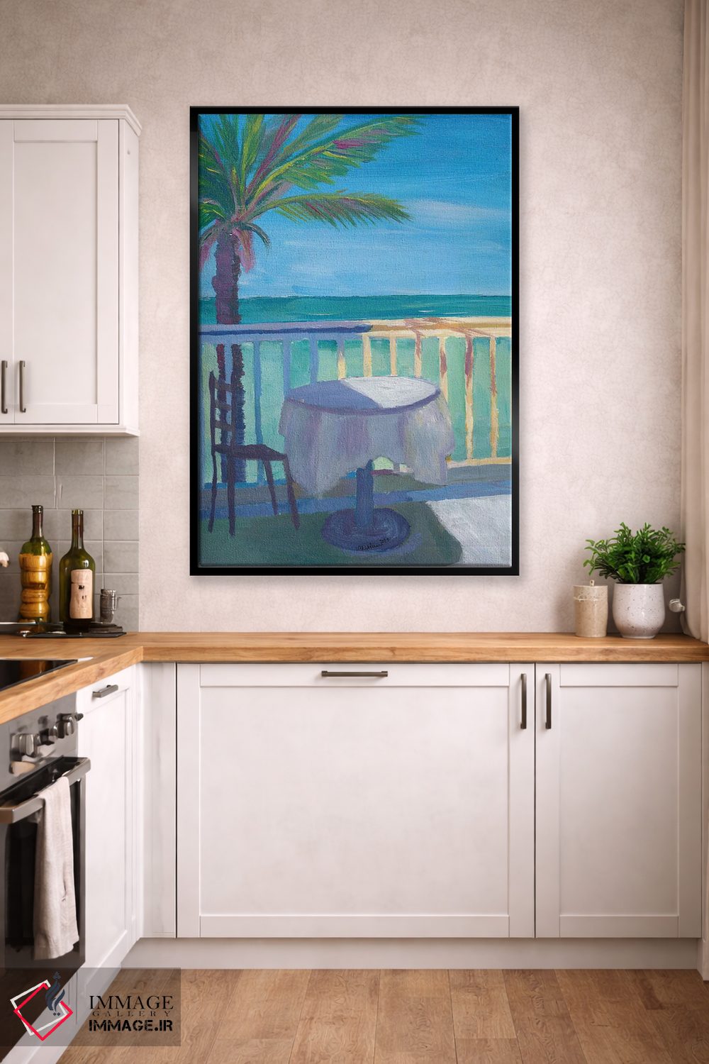 تابلو دکوراتیو پوستر رترو رویای کارائیب اثر مارکوس و مارتینا بلیشنر - D2B