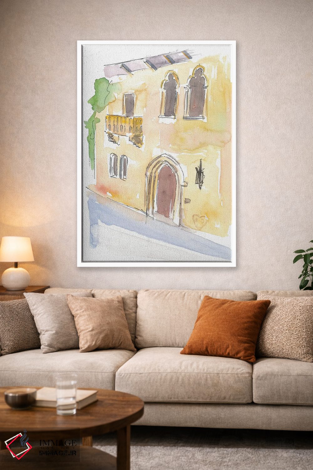 تابلو دکوراتیو بالکن ژولیت در ورونا، نماد عشق اثر مارکوس و مارتینا بلیشنر - D1W