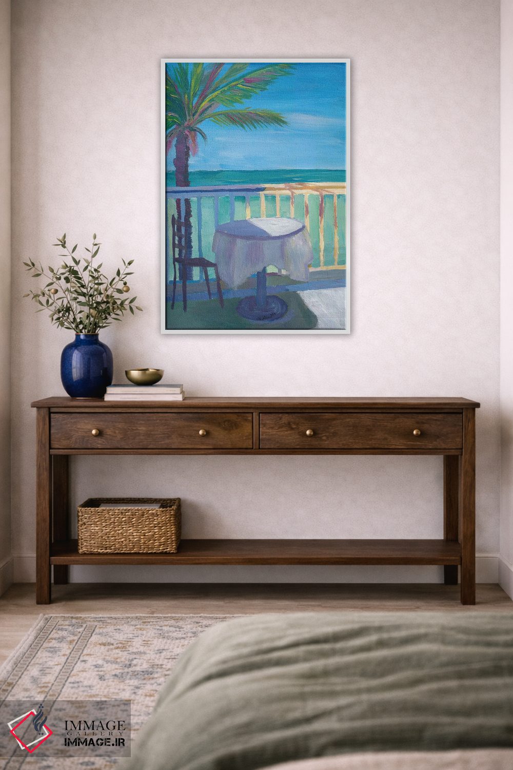 تابلو دکوراتیو پوستر رترو رویای کارائیب اثر مارکوس و مارتینا بلیشنر - D4W