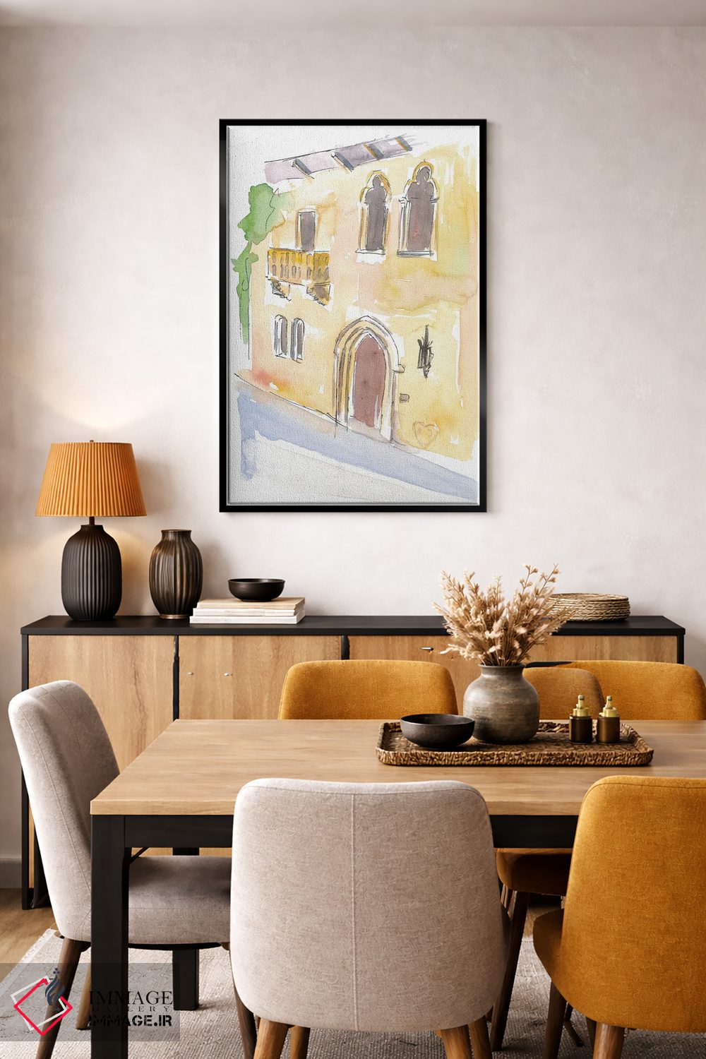 تابلو دکوراتیو بالکن ژولیت در ورونا، نماد عشق اثر مارکوس و مارتینا بلیشنر - D4B