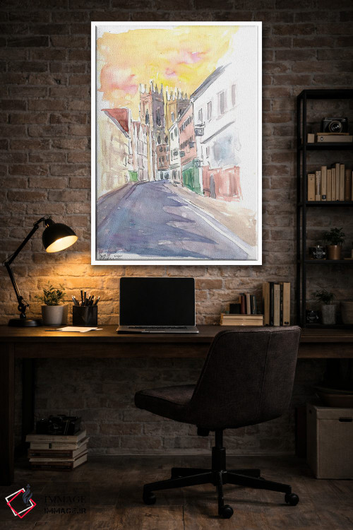 تابلو دکوراتیو حال وهوای قدیمی انگلستان در یورک یورکشایر همراه… اثر مارکوس و مارتینا بلیشنر - D2W