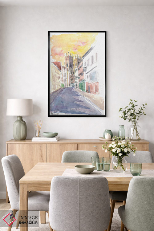 تابلو دکوراتیو حال وهوای قدیمی انگلستان در یورک یورکشایر همراه… اثر مارکوس و مارتینا بلیشنر - D5B